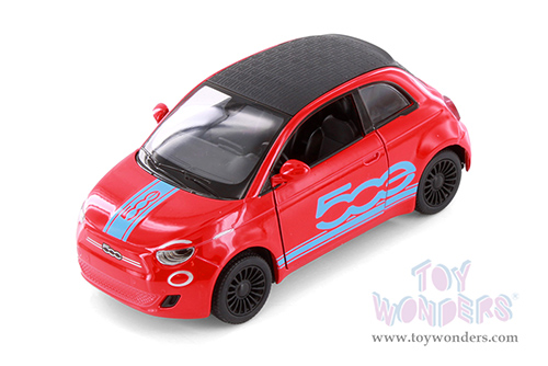 5440DF Kinsmart Fiat 500e Livery Edition Diecast Model Car