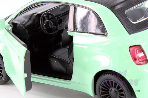 5440DY Kinsmart Fiat 500e Diecast Model Car
