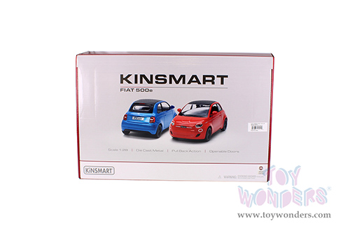 5440DY Kinsmart Fiat 500e Diecast Model Car