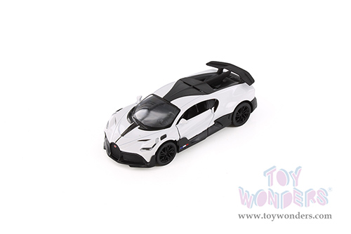 5442D Kinsmart White Bugatti Divo Diecast Model Car