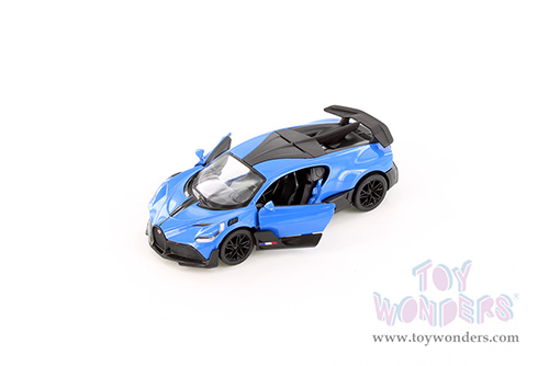 5442D Kinsmart Blue Bugatti Divo Diecast Model Car