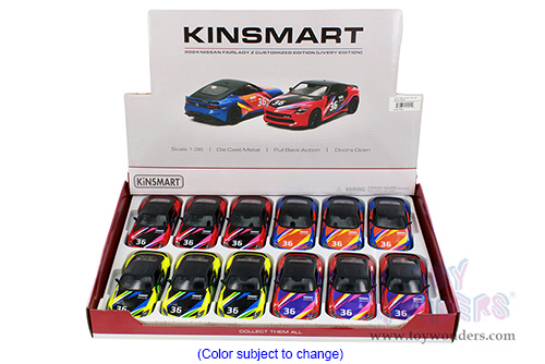 5440DF Kinsmart 2024 Nissan Fairlady Z Diecast Model Car Display Box Package