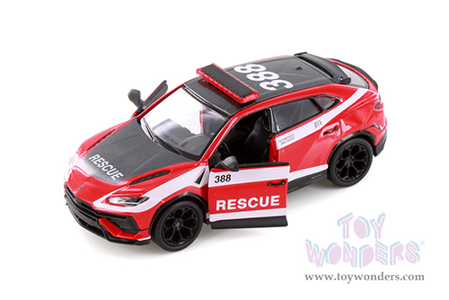 5447DPR Kinsmart Lamborghini Urus Performante Firefighter Diecast Model Car