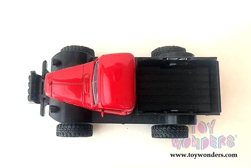 New Ray - Xtreme Off Road Dodge Power Wagon with Suspension (1946, 1/32 scale diecast model car, Red/Black) 54516