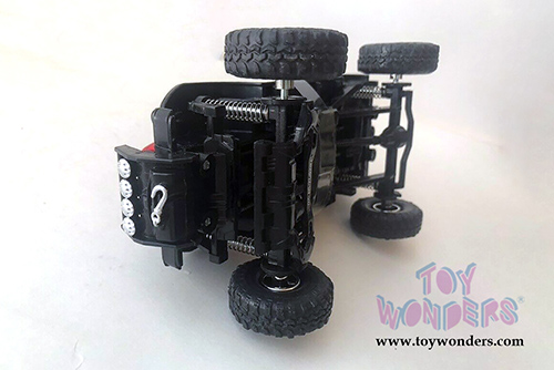 New Ray - Xtreme Off Road Dodge Power Wagon with Suspension (1946, 1/32 scale diecast model car, Red/Black) 54516