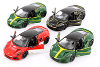 Show product details for Kinsmart -  Lotus Emira Heritage Edition (2023, 1/34 scale diecast model car, Asstd.) 5456D