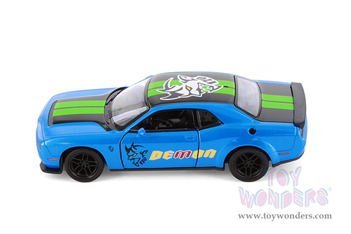 5461D Kinsmart 2023 Dodge Challenger SRT Demon 170 Livery Edition Diecast Model Car