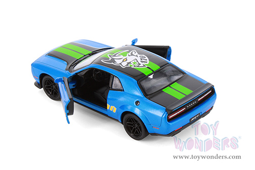 5461D Kinsmart 2023 Dodge Challenger SRT Demon 170 Livery Edition Diecast Model Car