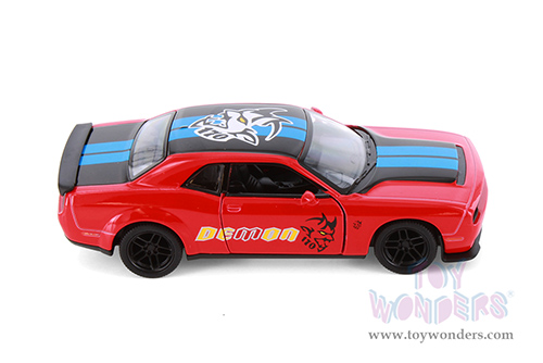 5461D Kinsmart 2023 Dodge Challenger SRT Demon 170 Livery Edition Diecast Model Car