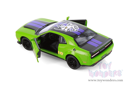 5461D Kinsmart 2023 Dodge Challenger SRT Demon 170 Livery Edition Diecast Model Car