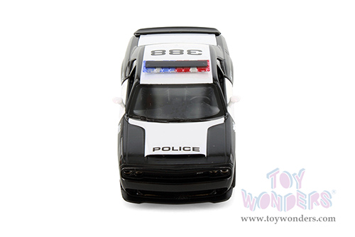 5461DP Kinsmart 2023 Dodge Challenger SRT Demon 170 Police Diecast Model Car