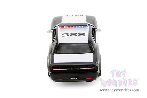 5461DP Kinsmart 2023 Dodge Challenger SRT Demon 170 Police Edition Diecast Model Car