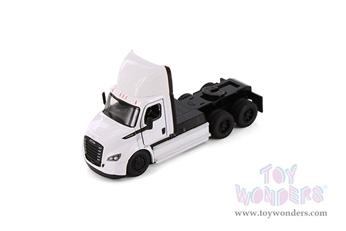 Kinsmart - Freightliner eCascadia (1/62 scale diecast model car, White) 5466DW