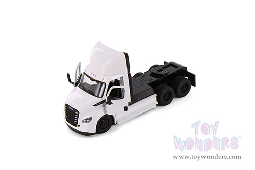 Kinsmart - Freightliner eCascadia (1/62 scale diecast model car, White) 5466DW