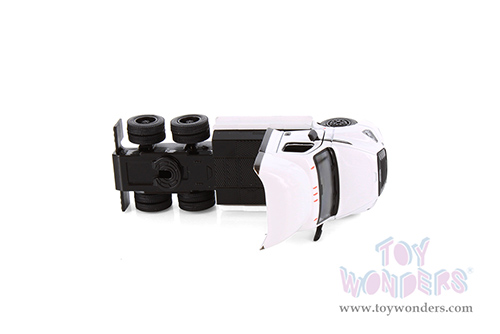 Kinsmart - Freightliner eCascadia (1/62 scale diecast model car, White) 5466DW