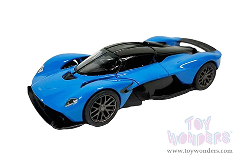 Kinsmart - Aston Martin Valkyrie Hardtop (1/36 scale die cast model car, Asstd.) 5470D