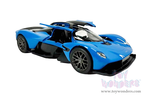 Kinsmart - Aston Martin Valkyrie Hardtop (1/36 scale die cast model car, Asstd.) 5470D