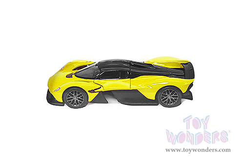 Kinsmart - Aston Martin Valkyrie Hardtop (1/36 scale die cast model car, Asstd.) 5470D