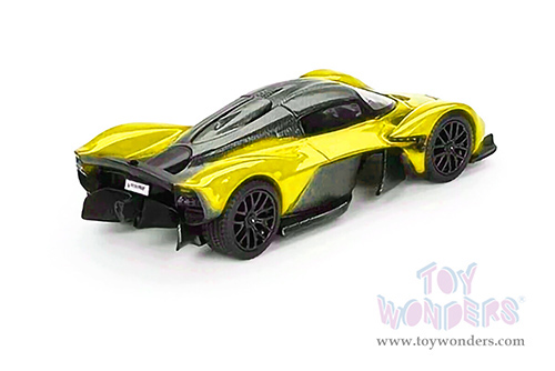 Kinsmart - Aston Martin Valkyrie Hardtop (1/36 scale die cast model car, Asstd.) 5470D