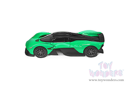 Kinsmart - Aston Martin Valkyrie Hardtop (1/36 scale die cast model car, Asstd.) 5470D