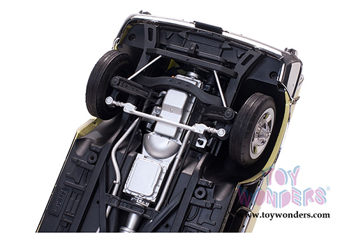 Sun Star Platinum - Dodge Custom Royal Lancer Open Convertible (1959, 1/18 scale diecast model car, Canary Diamond/Jet Black) 5473