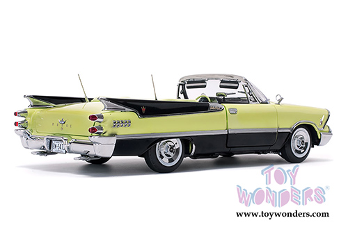 Sun Star Platinum - Dodge Custom Royal Lancer Open Convertible (1959, 1/18 scale diecast model car, Canary Diamond/Jet Black) 5473