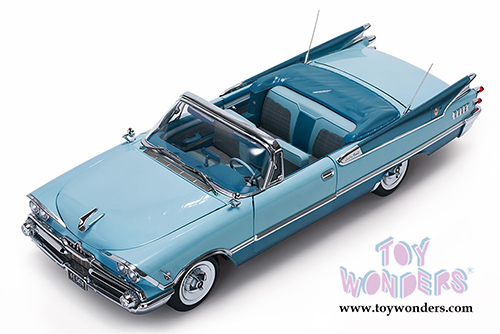 Sun Star Platinum - Dodge Custom Royal Lancer Open Convertible (1959, 1/18 scale diecast model car, Blue Diamond/Star Sapphire) 5474