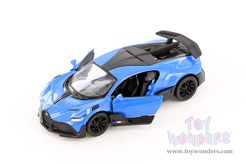 Kinsmart - Bugatti Collection Assortment (5" die cast model car, Asstd.) 5480D