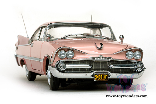 Sun Star Platinum - Dodge Custom Royal Lancer Hardtop (1959, 1/18 scale diecast model car, Rose Quartz/ Coral) 5481