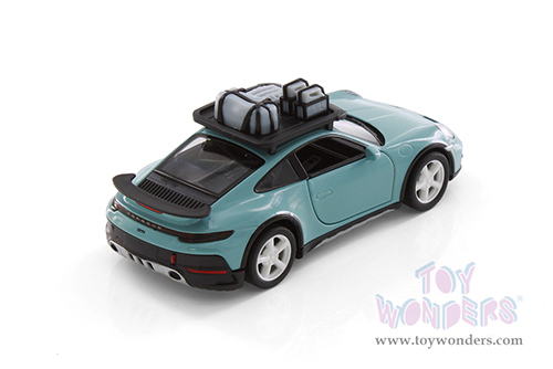 Kinsmart - Porsche 911 Rallye with Roof Rack (1/36 scale die cast model car, Asstd.) 5481D