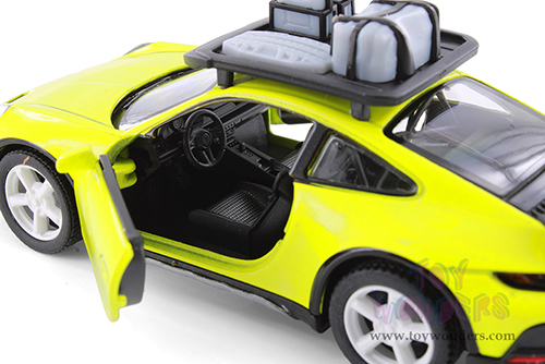 Kinsmart - Porsche 911 Rallye with Roof Rack (1/36 scale die cast model car, Asstd.) 5481D
