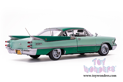 Sun Star Platinum - Dodge Custom Royal Lancer Hardtop (1959, 1/18 scale diecast model car, Jade Poly/Aquamarine) 5483