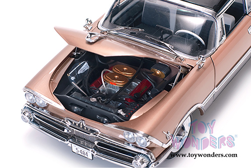 Sun Star Platinum - Dodge Custom Royal Lancer Hardtop (1959, 1/18 scale diecast model car, Jet Black/Mocha) 5484