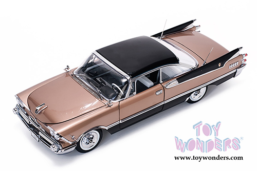 Sun Star Platinum - Dodge Custom Royal Lancer Hardtop (1959, 1/18 scale diecast model car, Jet Black/Mocha) 5484