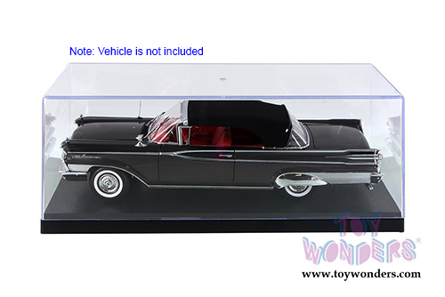1/18 Scale Diecast Model Car Acrylic Display Case (with plastic base) 55020