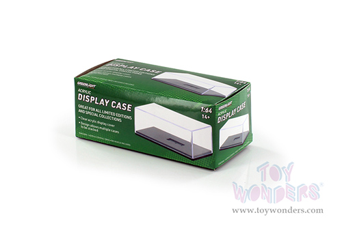 Greenlight - 1/64 Scale Diecast Model Acrylic Display Case with Plastic Base 55025