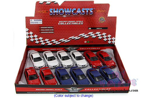 Showcasts Collectibles - BMW M5 Hard Top (5" diecast model car,  Matte Blue) 555004M