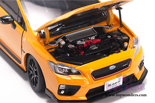 Sun Star - Subaru WRX STi S207 NBR Challenge Package Hard Top (2015, 1/18 scale diecast model car, Yellow) 5551