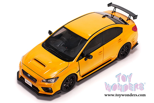 Sun Star - Subaru WRX STi S207 NBR Challenge Package Hard Top (2015, 1/18 scale diecast model car, Yellow) 5551