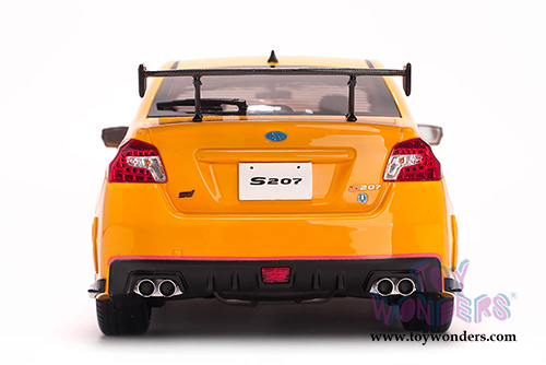 Sun Star - Subaru WRX STi S207 NBR Challenge Package Hard Top (2015, 1/18 scale diecast model car, Yellow) 5551