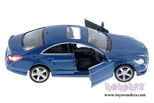 Showcasts Collectibles - Mercedes-Benz CLS 63 AMG with sunroof Hard Top (5" diecast model car, Asstd.) 555995