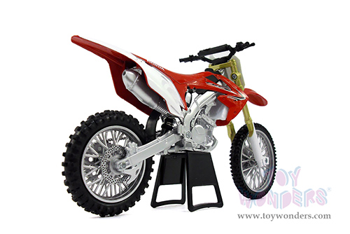 New Ray - Honda CRF250R Dirt Bike (2012, 1/12 scale diecast model bike, White/Red) 57463