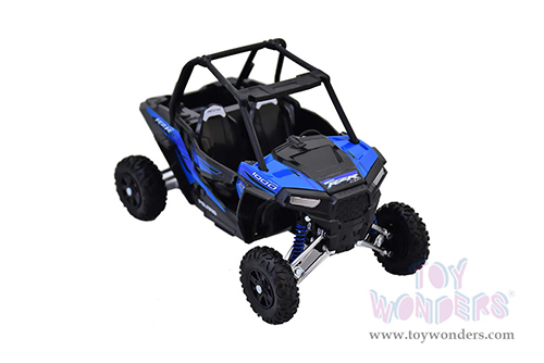 New Ray - Polaris RZR XP 1000 Sport UTV (1/18 scale diecast model bike, Voodoo Blue) 57593B