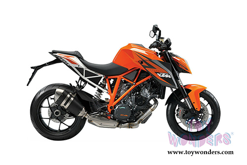 New Ray - KTM 1290 Superduke R Bike Motorcycle (2016, 1/12 scale diecast model bike, Orange) 57653