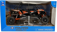 New Ray - Polaris RZR XP 4 Turbo EPS ATV (1/18 scale diecast model car, Orange) 57843A