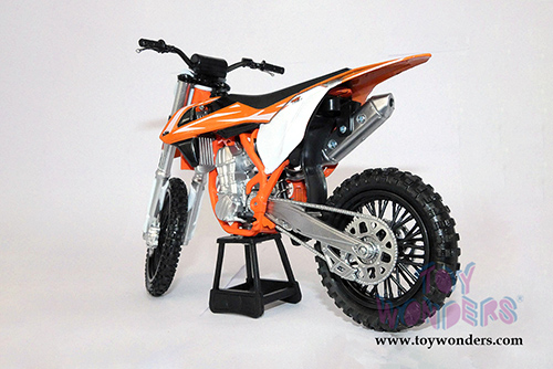 New Ray - KTM 450 SX-F Dirt Bike (2018, 1/10 scale diecast model bike, Orange) 57943