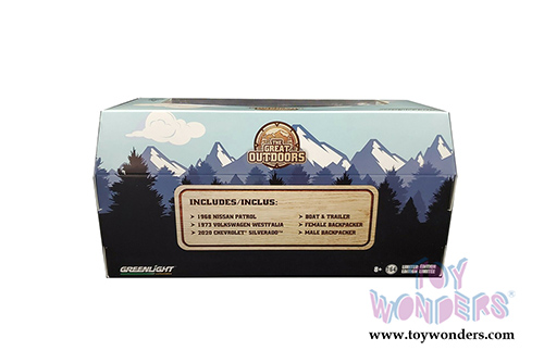 Greenlight Dioramas - The Great Outdoors (1/64 scale diecast/plastic model, Asstd.) 58056
