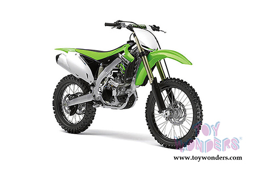 New Ray - Kawasaki KX450F Dirt Bike (2019, 1/12 scale diecast model bike, Green) 58103
