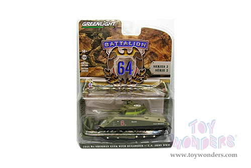 Greenlight - Battalion 64 Series 2 (1/64 scale diecast model car, Asstd.) 61020/48