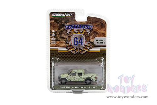 Greenlight - Battalion 64 Series 3 (1/64 scale diecast model car, Asstd.) 61030/48